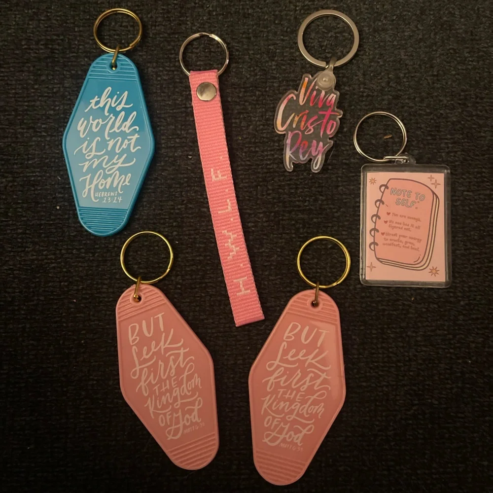 Christian Key Chain Bundle - Picture 1 of 1